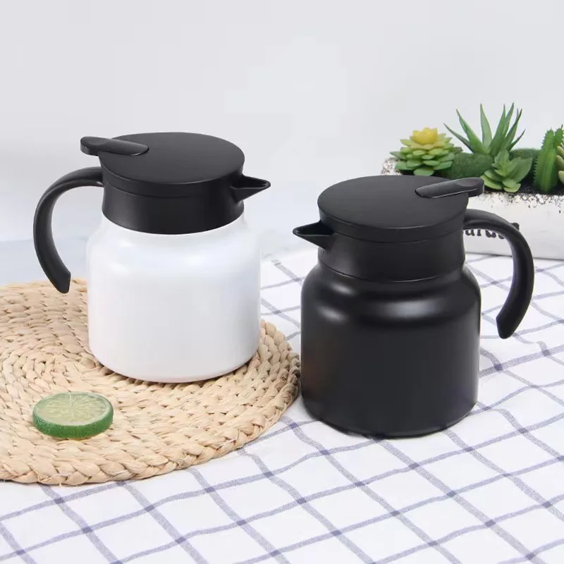 Insulated Teapot with 316 Stainless Steel Cup Multi-functional Coffee Pot Tea Strainer