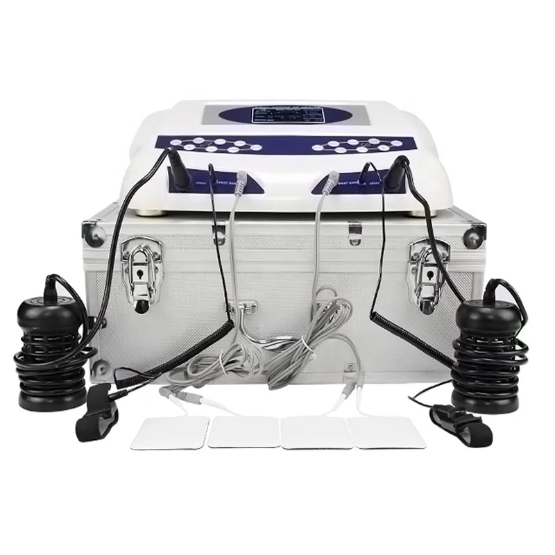 HK-805B Dual Ionic Detox Foot Bath Machine With Two Round Arrays For Two Person