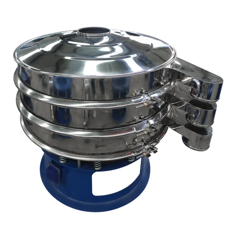 industrial aluminum powder sieving vibro screen machine