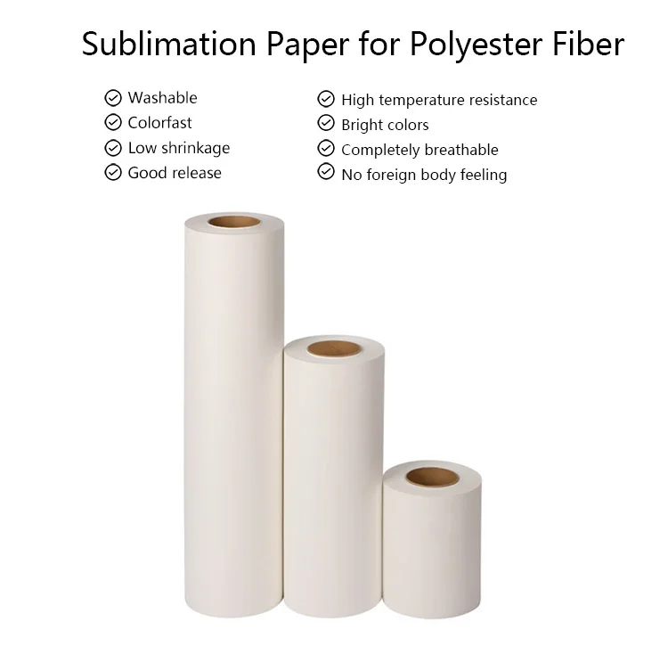 Fast Dry Heat Transfer factriy  sticky 11x17 125g usa warehouse asub heat sublimation paper