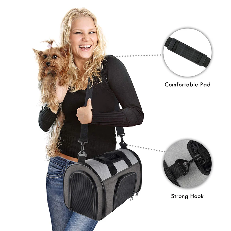 Pet Travel & Outdoors Carrier Deluxe Pet Carry Bag Lightweight Puppy Carrier