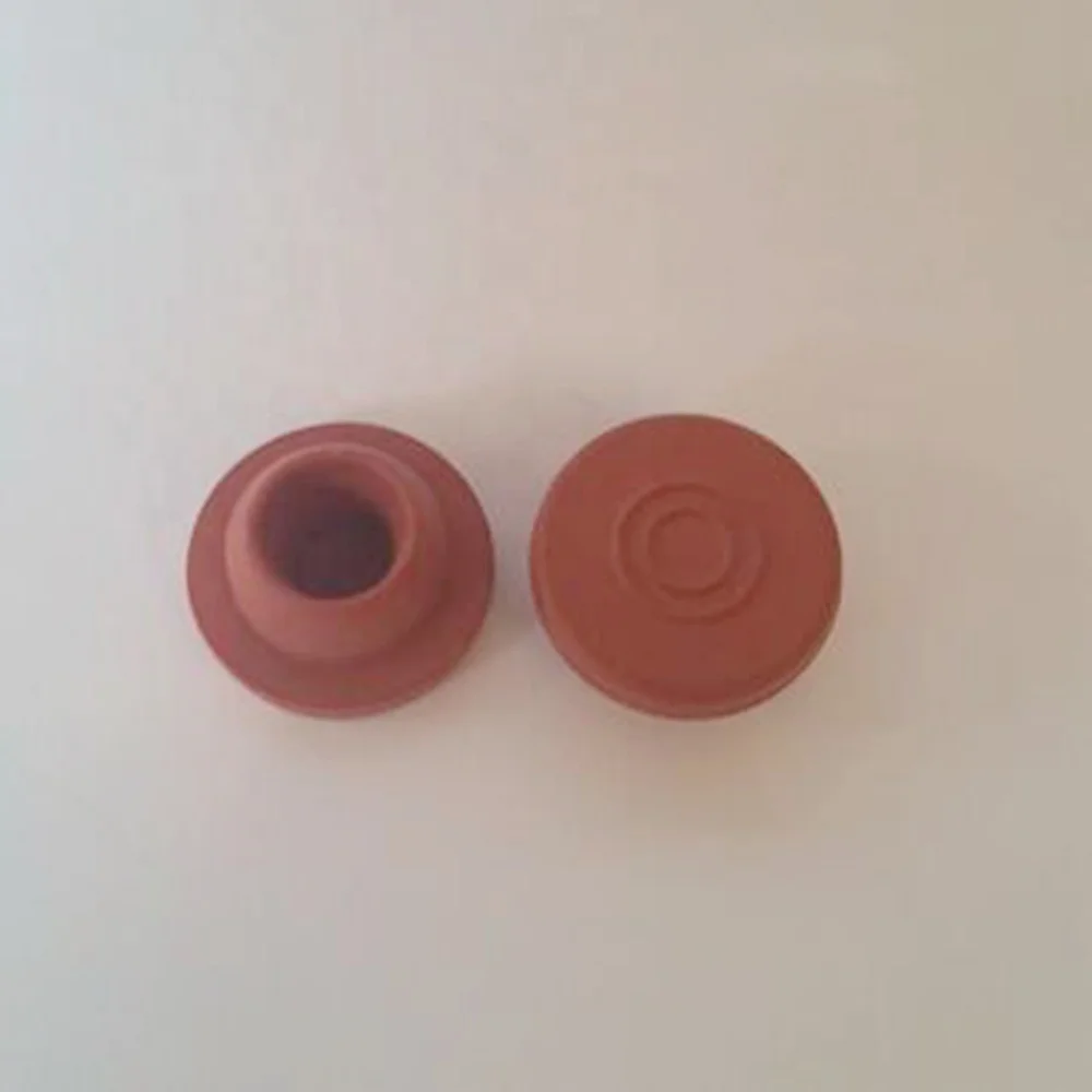 injection glass vial pharmaceutical butyl rubber stopper 20mm rubber stopper
