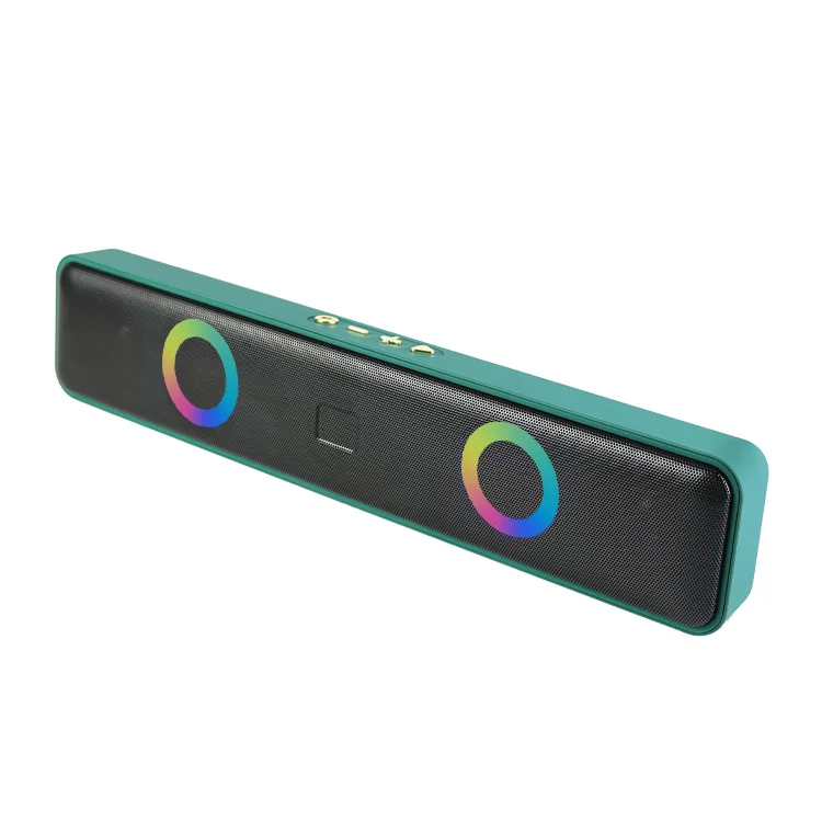 Музыкальный плеер Bocina AUX звуковая панель бас RGB светодиодная подсветка портативный компьютерный игровой BT