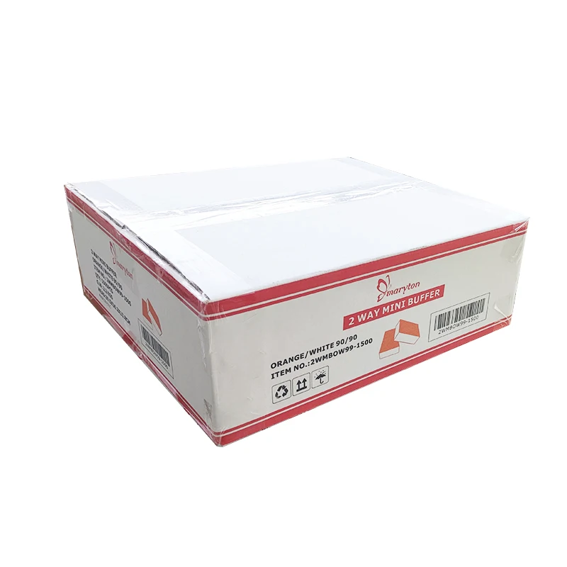 Wholesale Double Way Manicure Pedicure Mini Nail Buffer For Nail Care