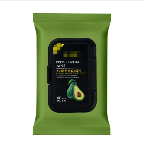 Custom Individual Pack Hand Face Fresh Unscented Cleaning Wet Wipes