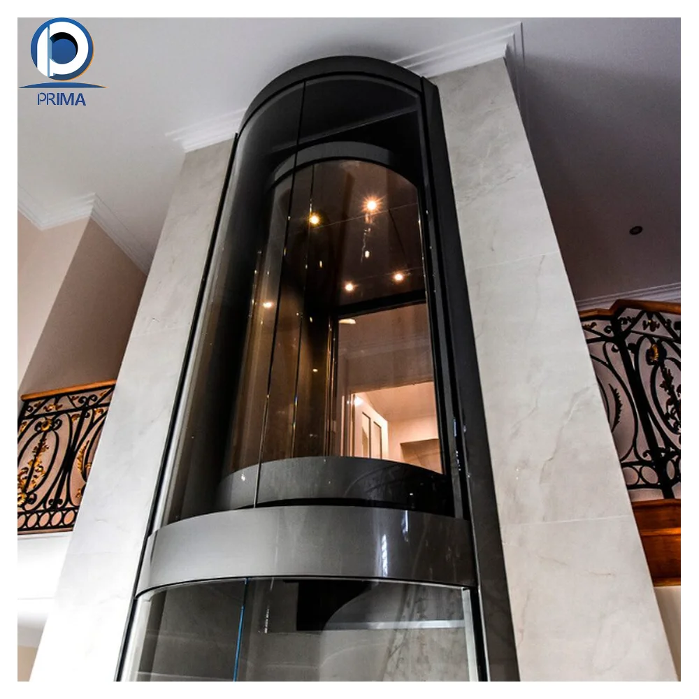 Высококачественные коммерческие пневматические вакуумные пассажирские стеклянные Лифты Prima
