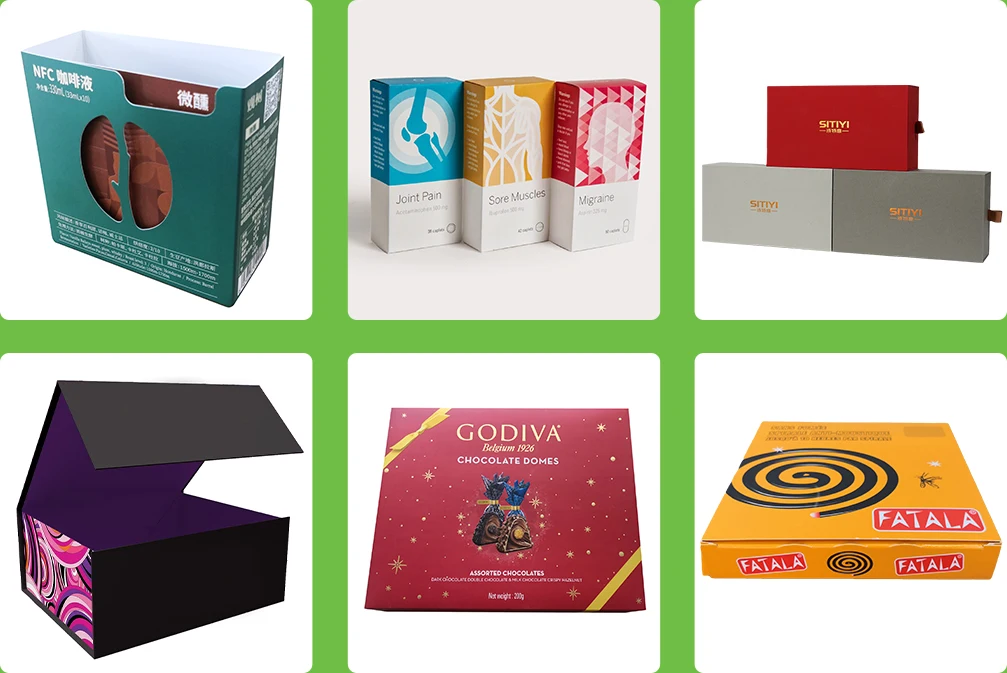 Manufacturer Custom product packaging Printed Collapsible skin care Face Cream paper box