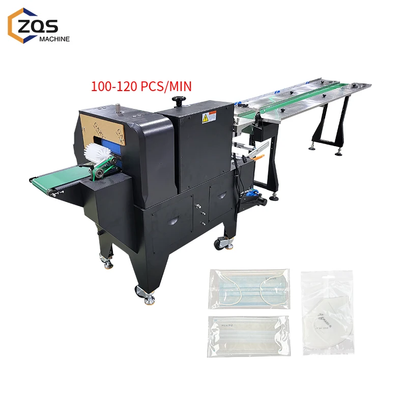 Multi-Function Packaging Machines can pack KF94 3 layers mask and FFP2 FFP3 and KN95 mask packing machinery
