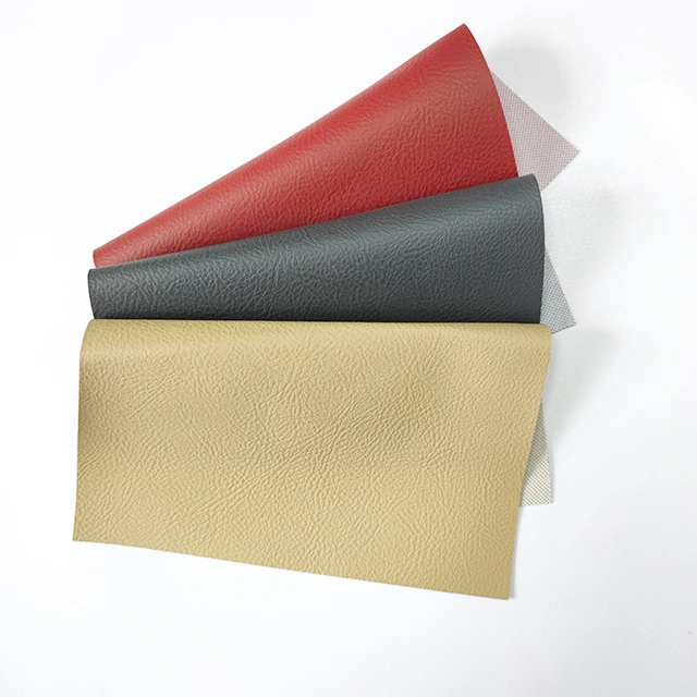High Grade PVC Upholstery Material Suede Leather Fabric For Car Ceiling Headlining Door Panel Leather
