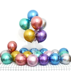 50 Pieces Of Mixed Color Chrome-Plated Metal Spheres Cheap Helium Balloons Party Festival Wedding Decoration Latex Balloons