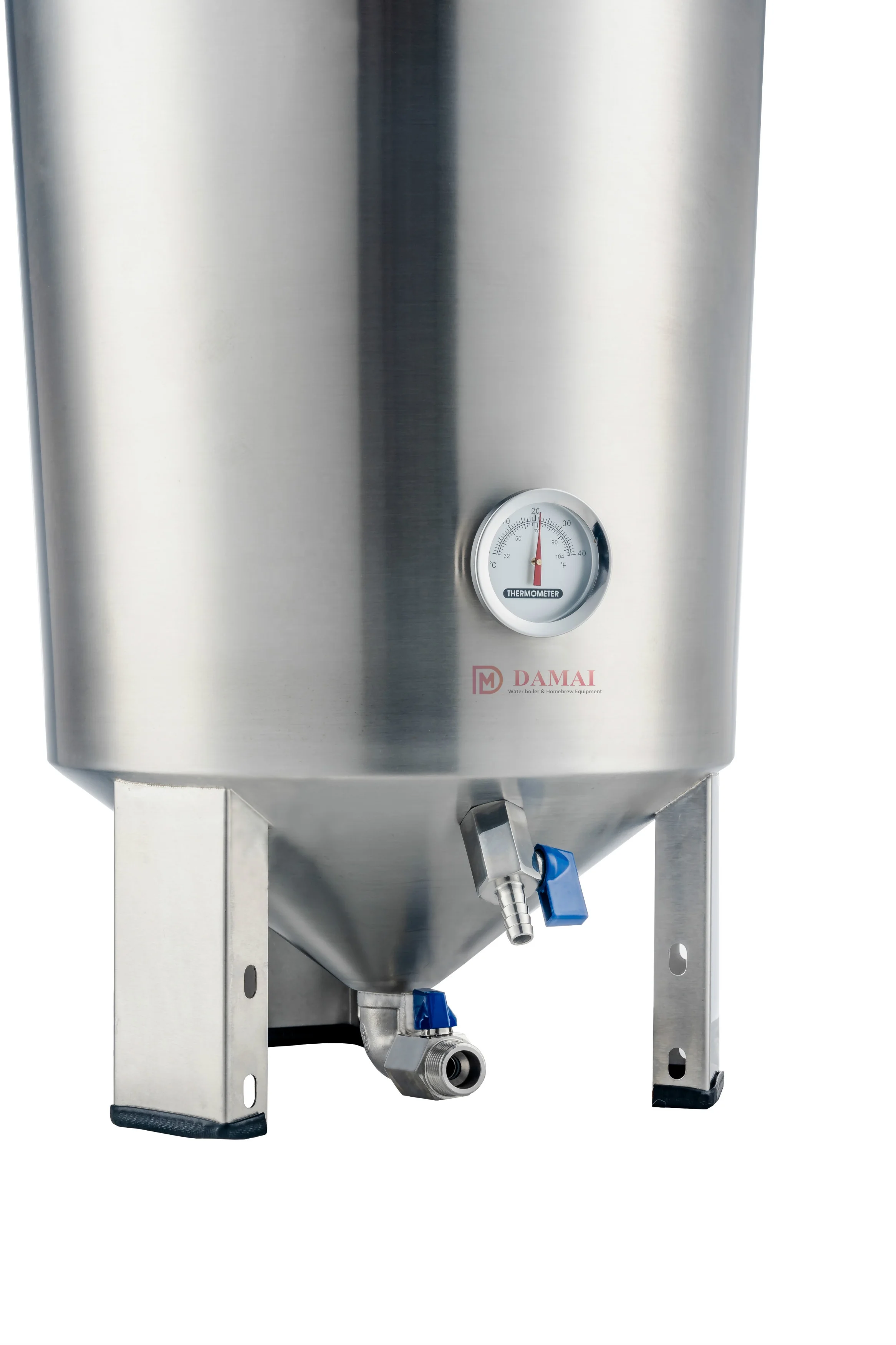 30L Home Brewing Machine Conical Fermenter Similar Guten Fermenting Equipment Household Stainless Steel Fermentation Tank