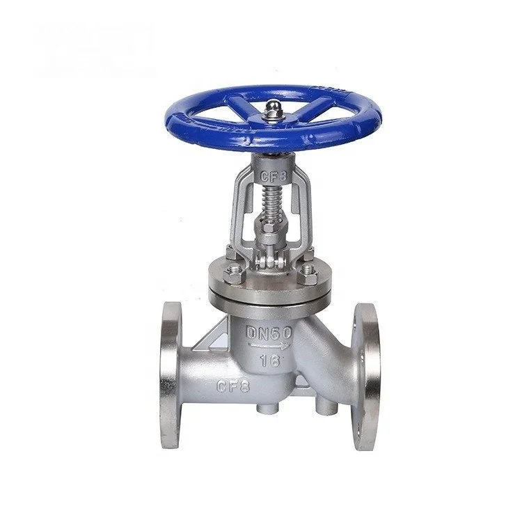 stainless steel KJ41F DN100 Antibiotic stop/globe valve for biological fermentation