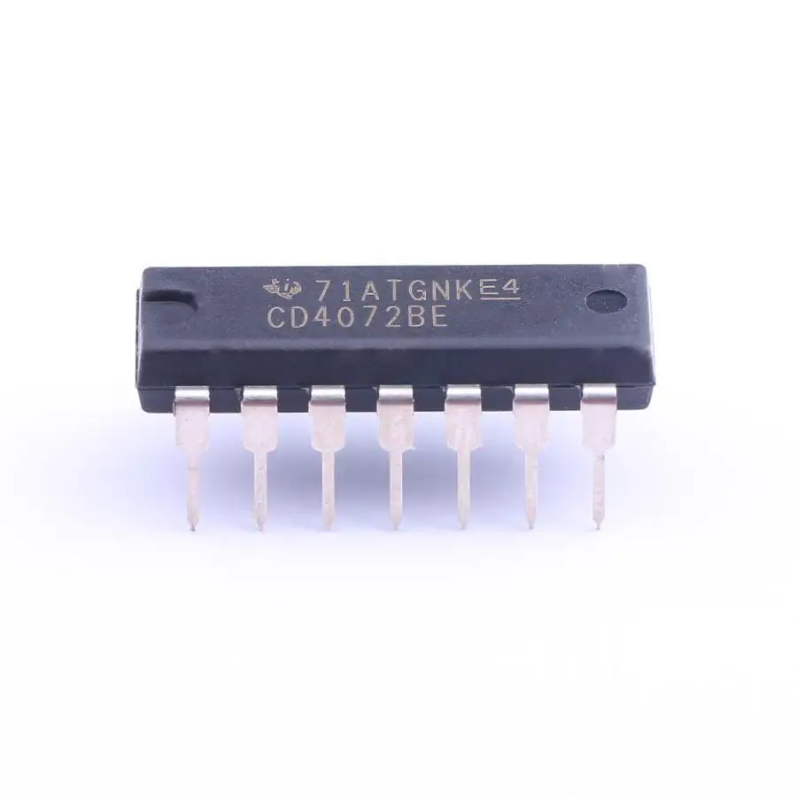 Original New In Stock Logic IC DIP-14 CD4072BE IC Chip Integrated Circuit Electronic Component