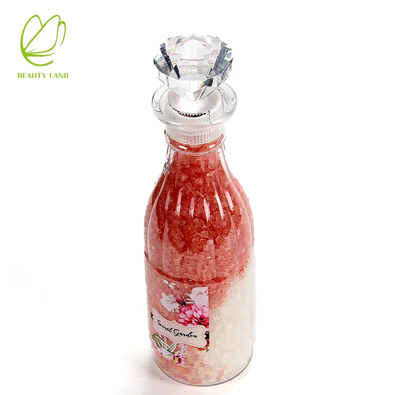 Wholesale Luxury Bath Salts Jar Epsom Salt Aromatherapy Scented Dead Sea Salt Relax Bath OEM Private Label