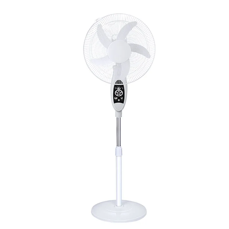16 Inch Brushless Motor Air Cooling Appliance 6v dc Rechargeable Solar Powered Electric oscillating Fan Stand Fans