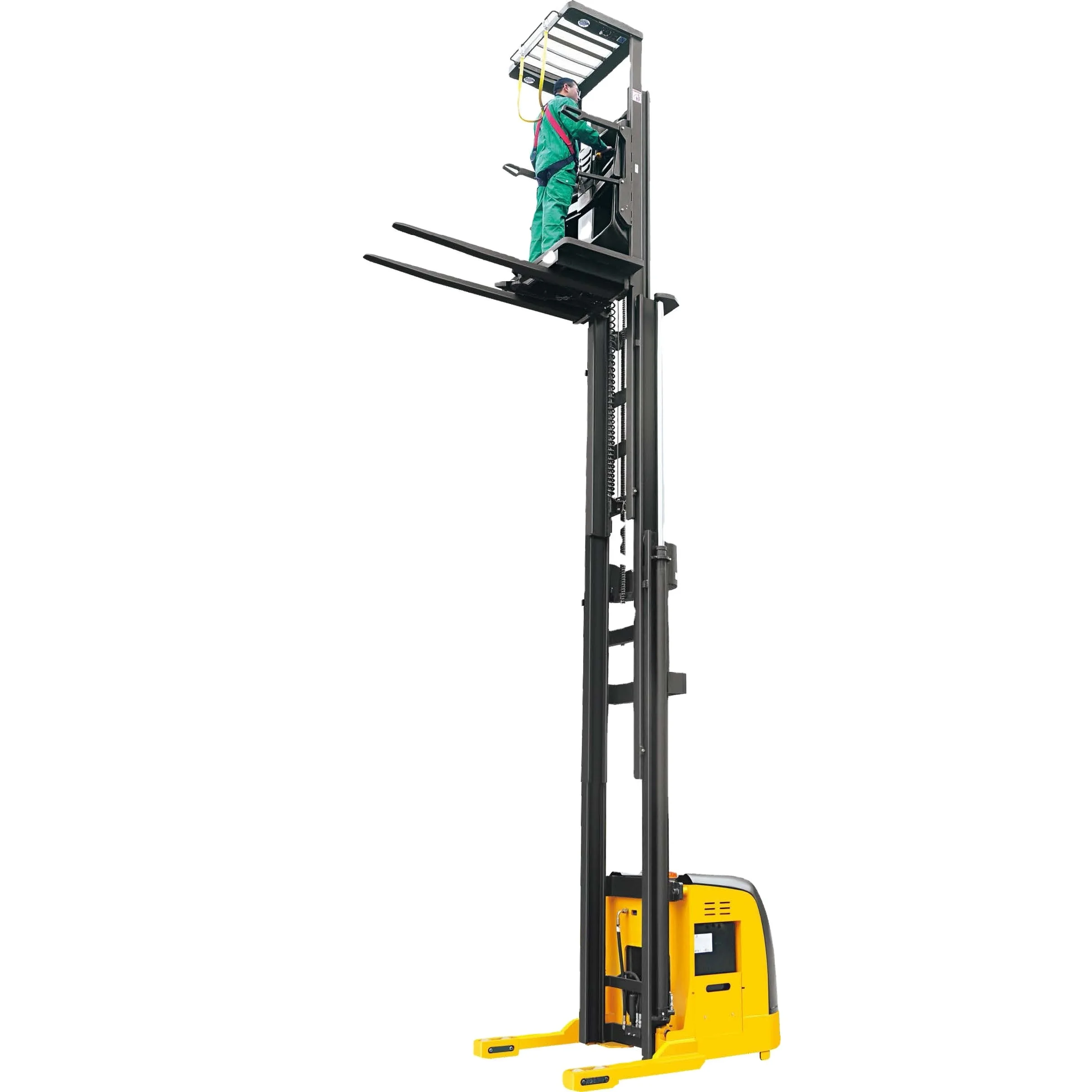 Xilin 5m/7m/9m High lift forklift truck 1500KG 1.5ton Capacity  Electric High Level Order Picker
