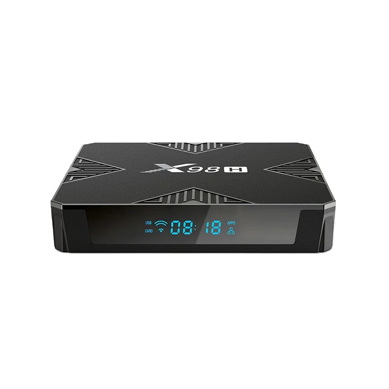 X98H Amlogic S905W2 TV Box Android 11 Dual Band WIFI 100LAN 4K TV Box 4GB 32GB Android TV BOX