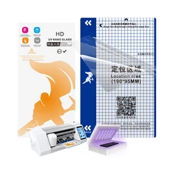 Explosion-Proof Uv Light Nano Liquid Screen Protective Film Hd Soft Uv Curing Glass Film For Hydrogel Machine