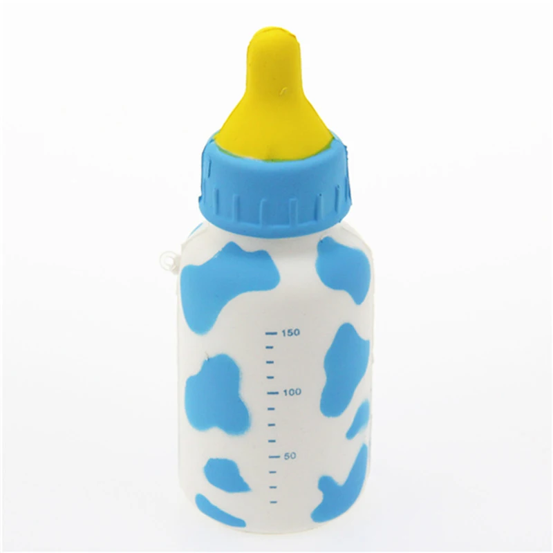 Squishies bottles kids gift manufacture new design cute customized toys milk box squishy squeeze toys