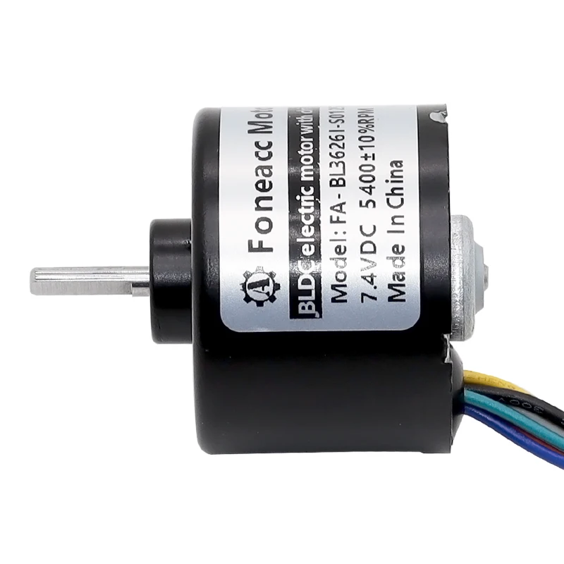 Manufacturer Supply Large Torque 12v 24v Bl3626 Brushless Dc Motor 5000rpm Electric Motor 3620 3630 3640 3650 For Smart Home