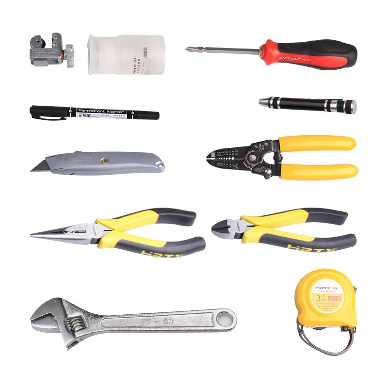 MT-8406 FTTH stripper crimping tool Optical Fiber Splicing cable stripping Tool Kit