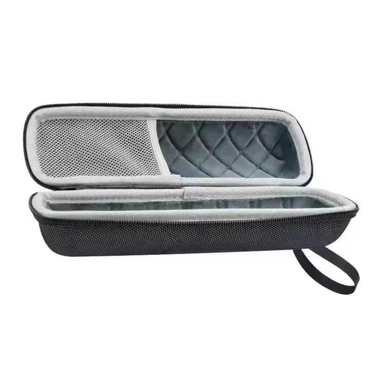 Custom Shockproof EVA Storage Case for Microphone 2pcs Dustproof Zipper Carrying Cases