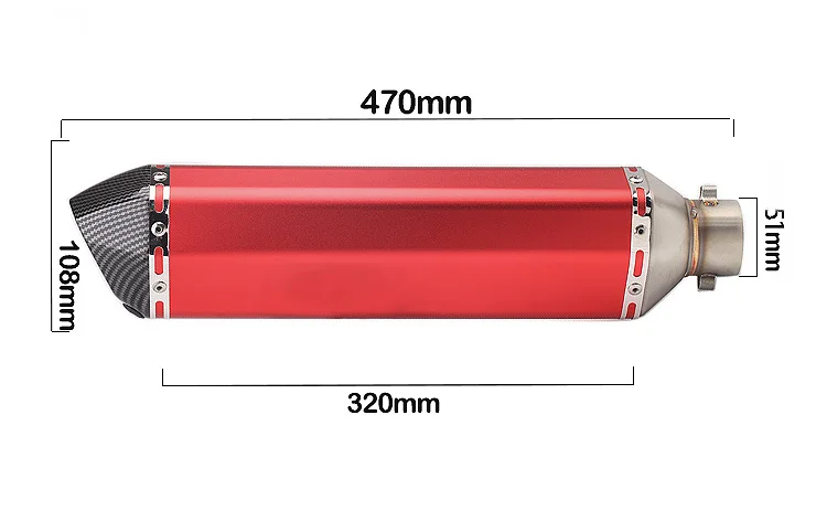 motorcycle spare parts exhaust tube parts motorcycle exhaust system