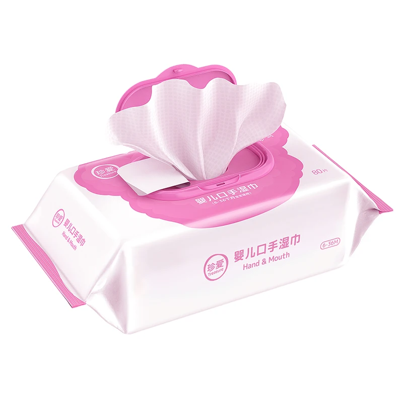 BB21 Private Label Baby Wipes Fast Ship 80PCS Kids Wet Wipes