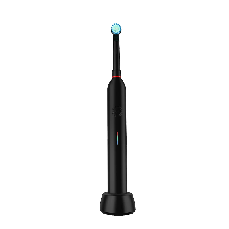 Teeth whitening electric toothbrush tooth brush portable travel LED light  waterproof sonic rotary electric toothbrush
