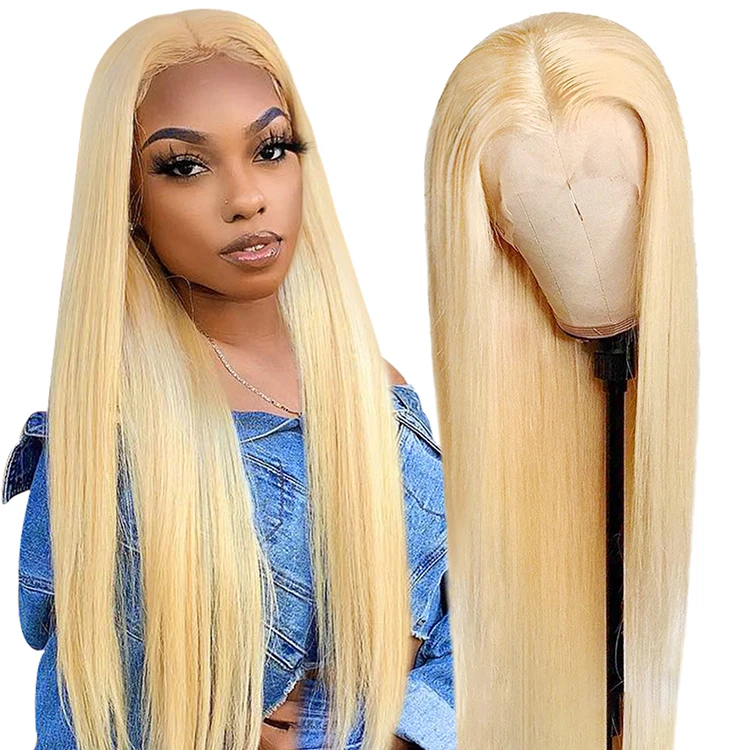HD Swiss Lace 613 Blonde Lace Wig 613 Full Lace Wig with Virgin Human Hair 613