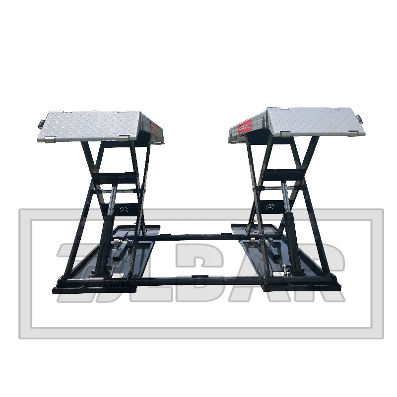 Load Capacity 3000kg MID Rise Scissor style  Hydraulic Car Lift Lifting Equipment Support OEM manufacturing