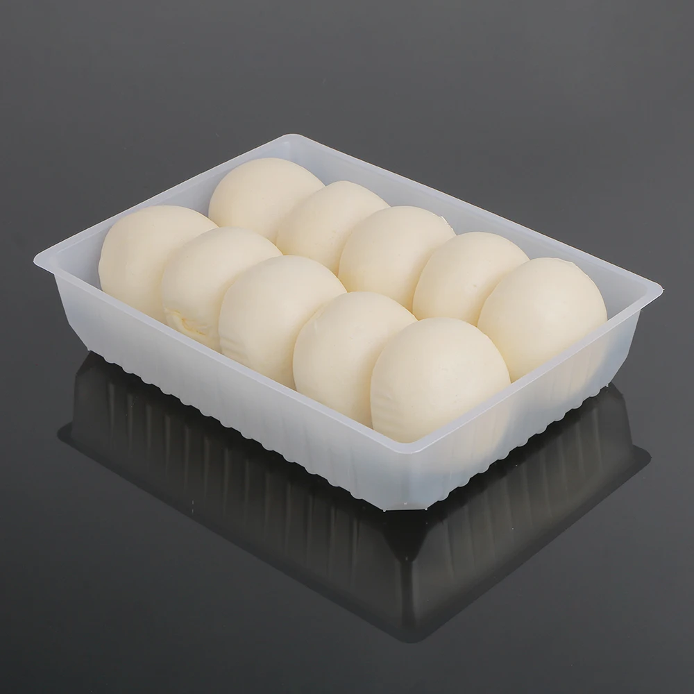 Disposable pp plastic 15 Compartment dumpling packaging Eco Friendly Food Tray