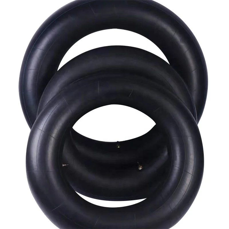 450/400-12 Natural rubber truck inner tube Good air tightness, tear resistance, aging resistance