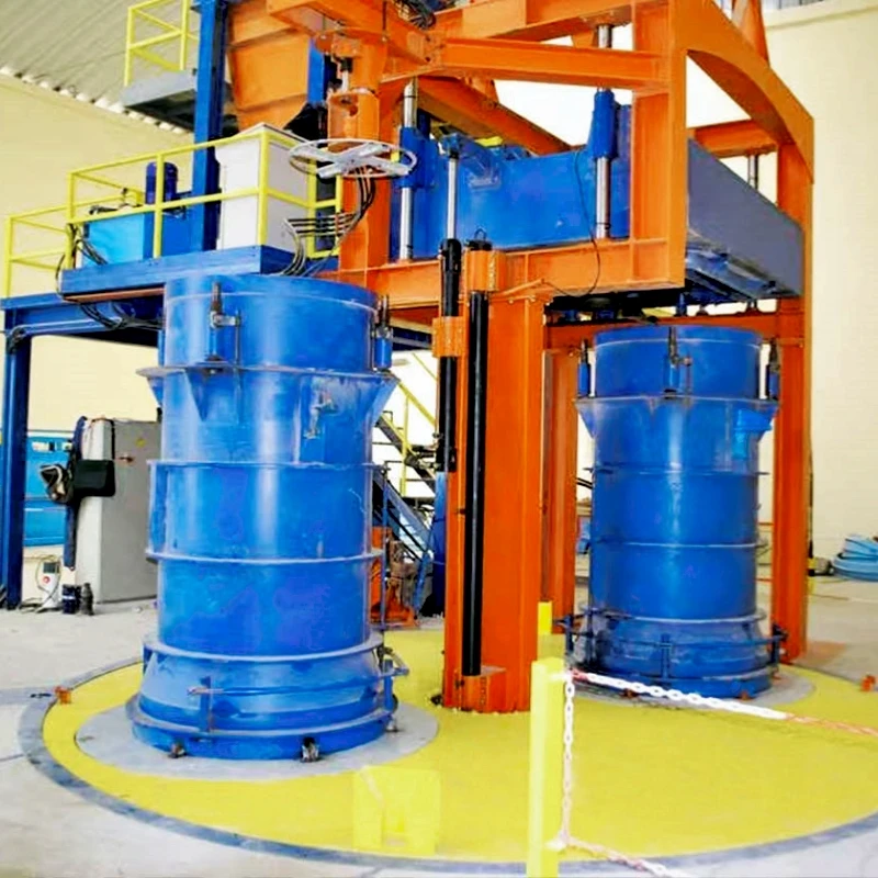 Reinforced Concrete Pipe Casting Machine for Making Concrete Pipes