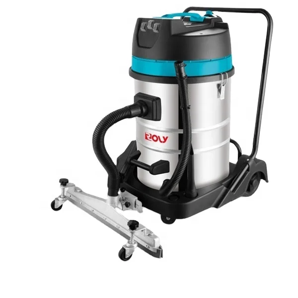 3000W Three-motor Stainless Steel Powerful Professional Heavy Duty Vacuum Cleaner