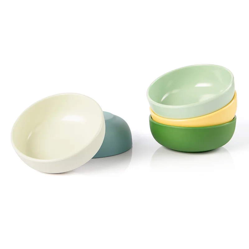 Custom Non-Slip Unbreakable Melamine Ice Cream Bowl Set Of 6 Assorted Colours Perfect For Mixing Serving Or Storing
