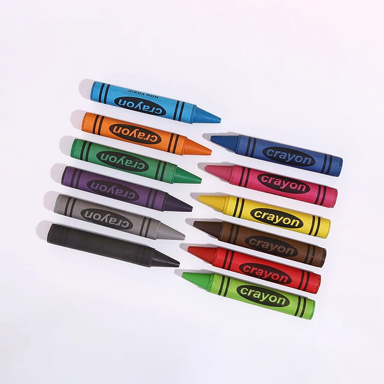 Factory direct sale school supplies wholesale safety non-toxic 24 colors oil pastels for drawing
