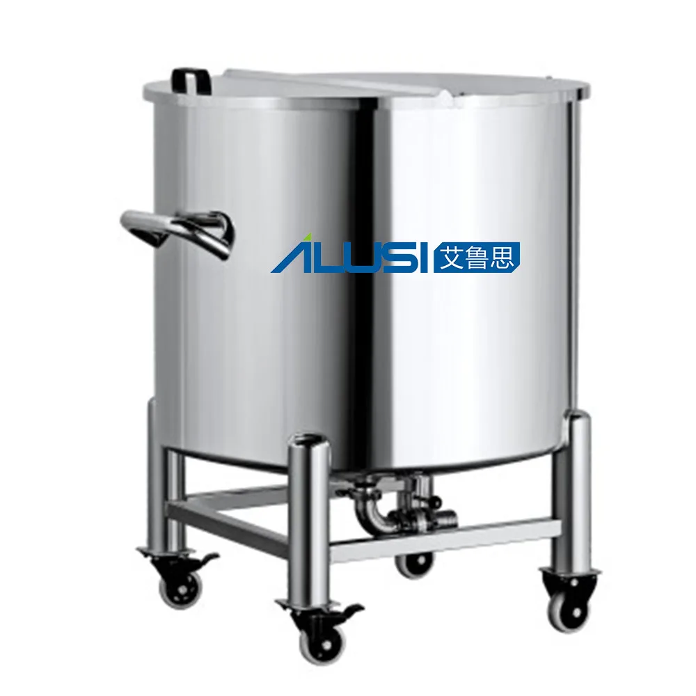 50L High quality stainless steel SUS316 and SUS304 milk honey emulsion cream and liquid  large capacity storage tanks