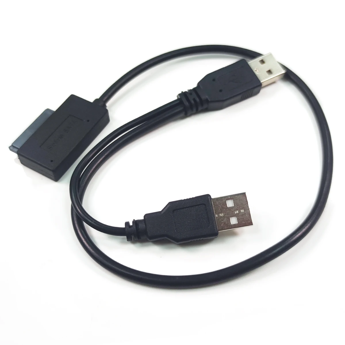 USB 2.0 to SATA 6 + 7 13 Pin USB to SATA Slimline Slim Cable Cord For Notebook External Hard Disk Drive HDD Caddy Notebook DVD