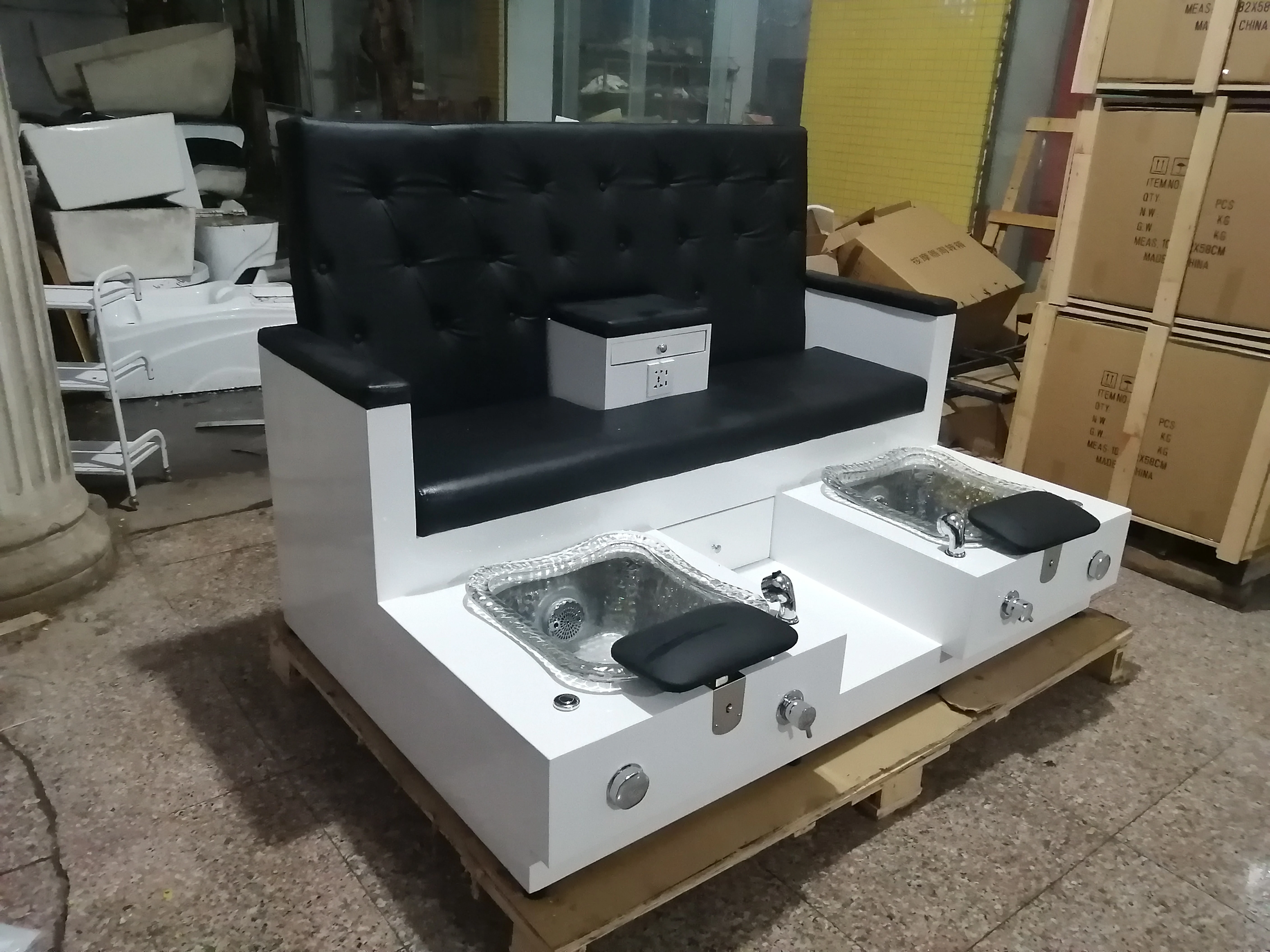 double seats Can be customized Two-seater pedicure chair manicure chair pedicure/ manicure chair spa