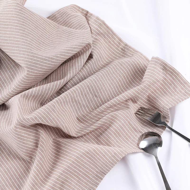 Rustic Handmade Dining Fall 100% Cotton Table Runners for Dinning Room Decoration