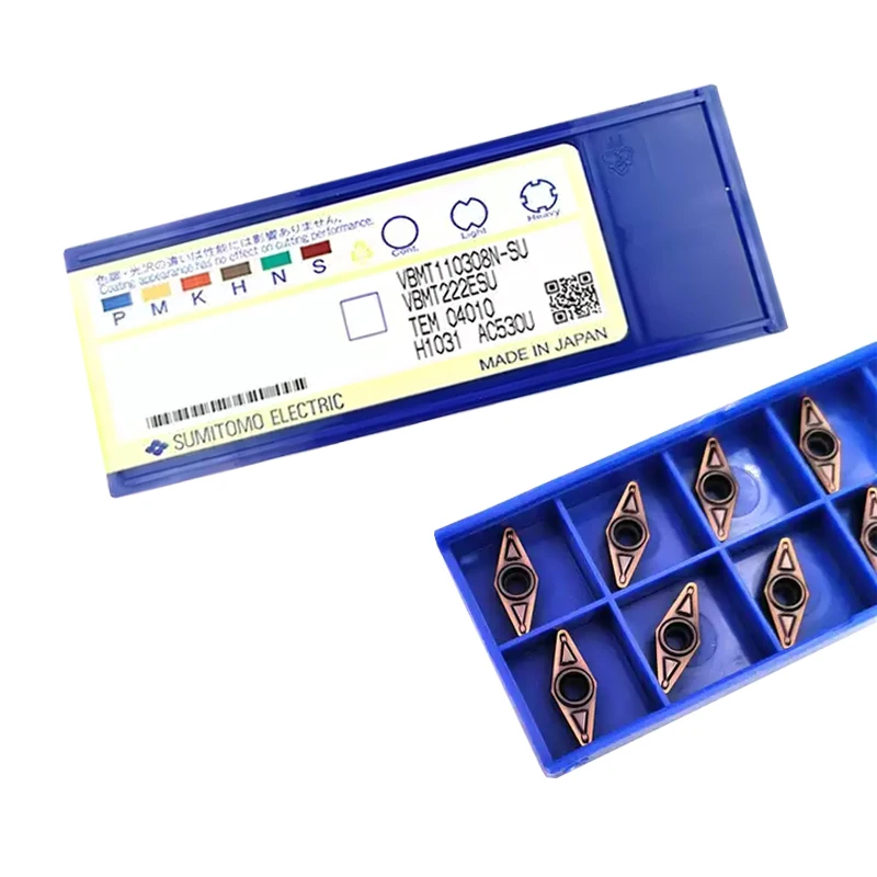 PCD inserts VBMT110302 VCMT160404 VCMT160408 with high precision in processing non-metallic materials