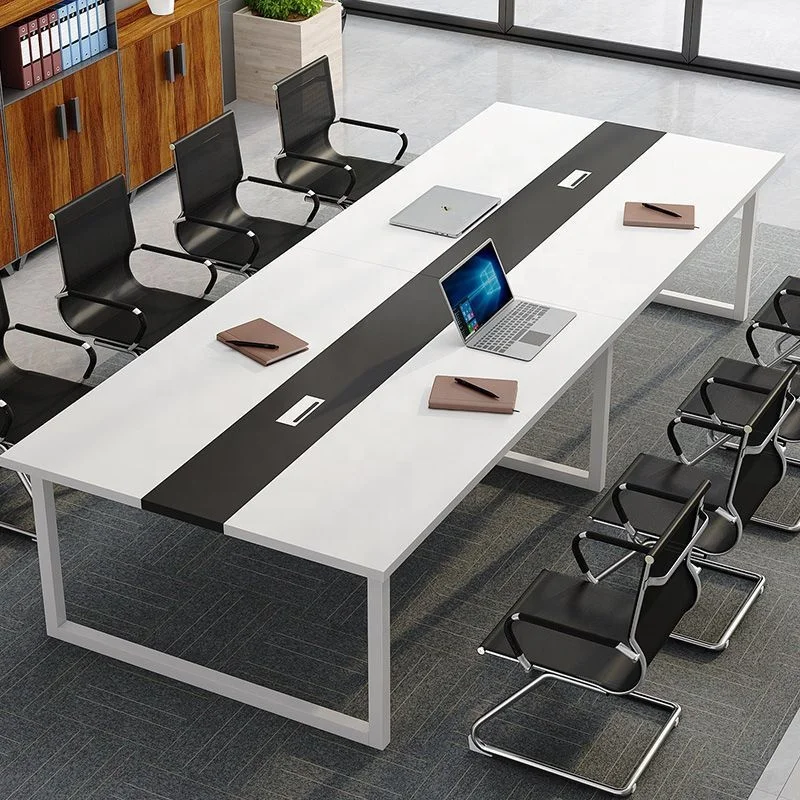2024 Youtai Modern simple cheap office meeting room rectangular long meeting table