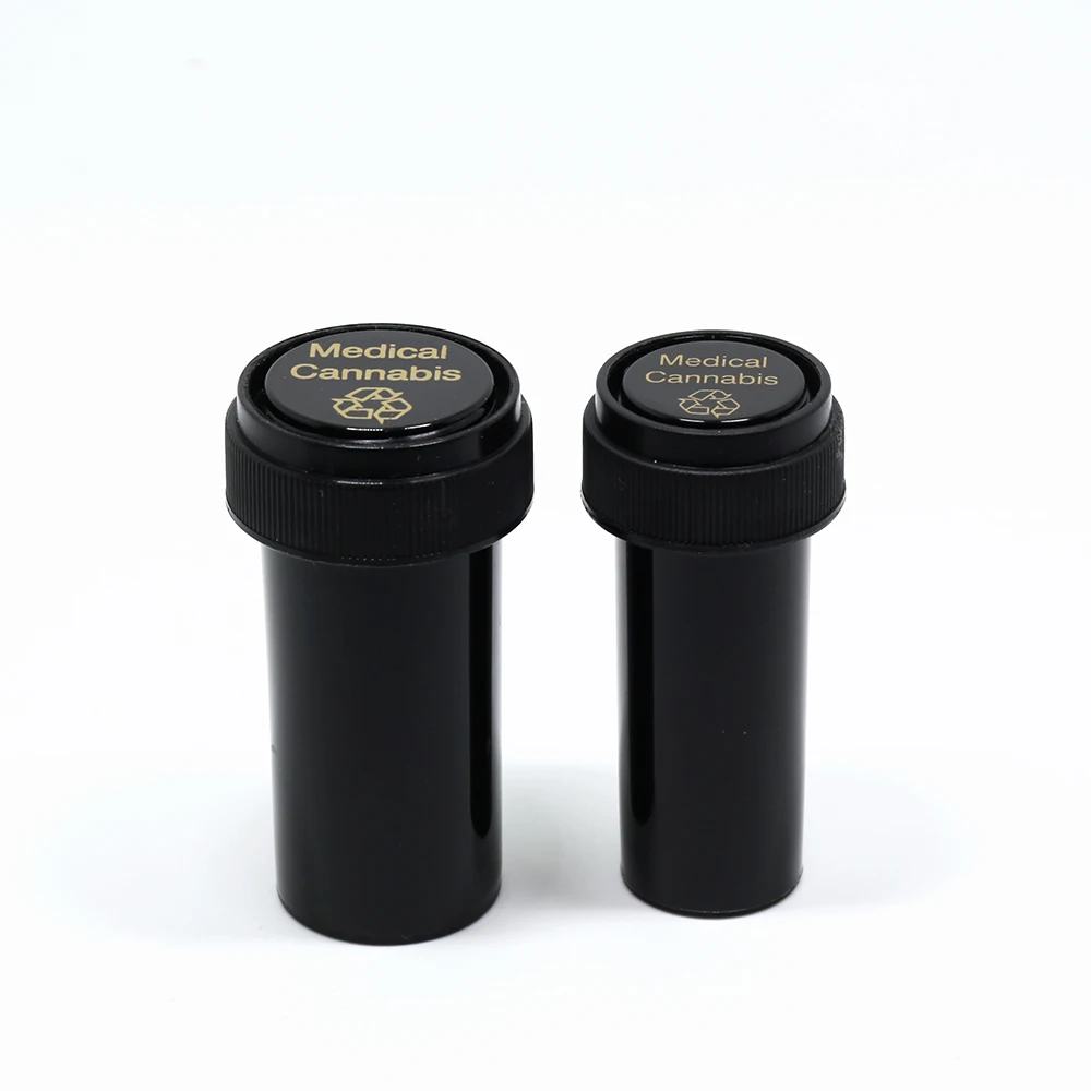 Hot sale medicine  pill reversible cap dual purpose plastic vial