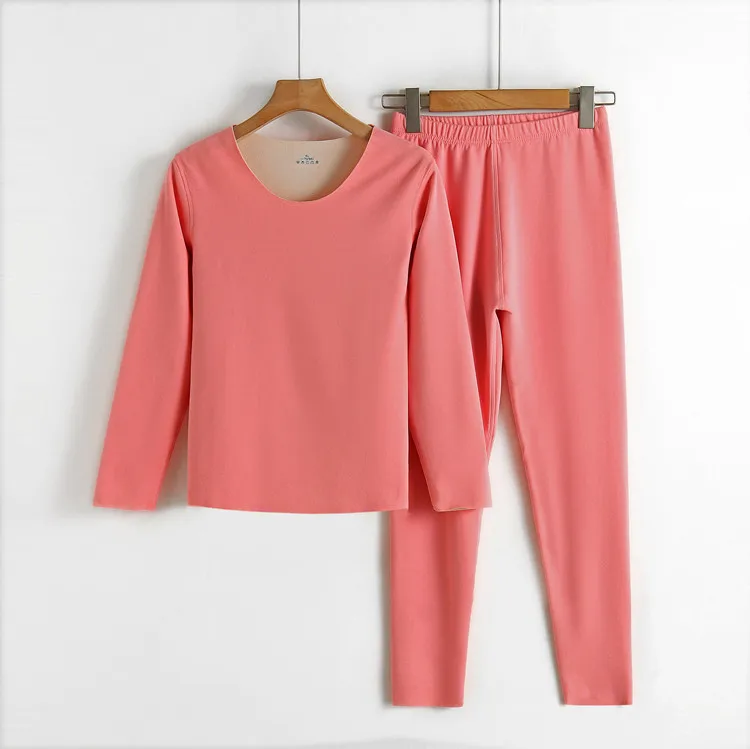 Custom warm plush thermal underwear for cold winter