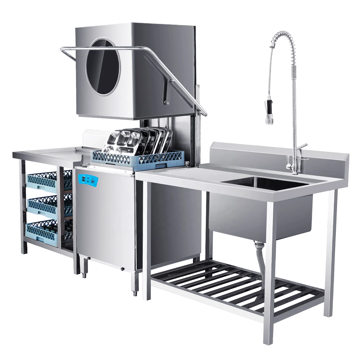 Quickly deliver Pass-Through Dishwasher - Hood Type Dishwasher