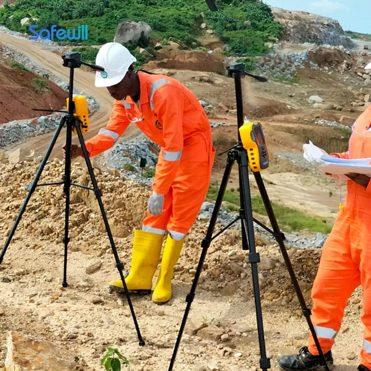 Портативный Многофункциональный Газовый Детектор safewiler H2S CO CO2 CH4 NH3 калибровочное оборудование аммиака с насосом ES60A детектор газа VOC