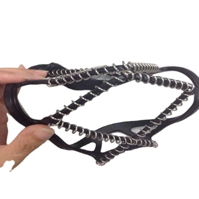 Excellent Anti-Slip Magic Spike Ice Gripper Rubber over Shoes Premium Shoe Parts & Accessories