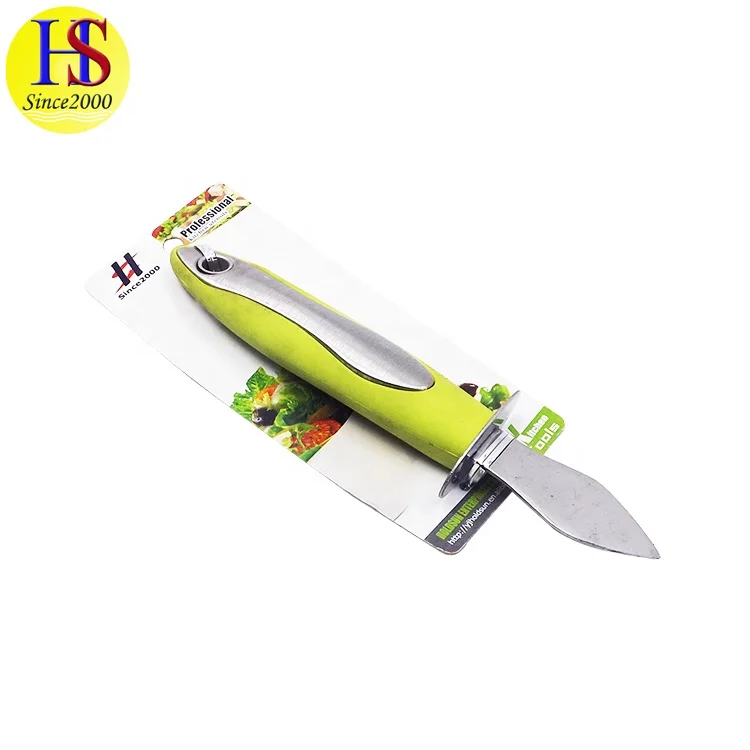 Factory Manufacture PP Handle Stainless Steel Seafood Oyster Knife