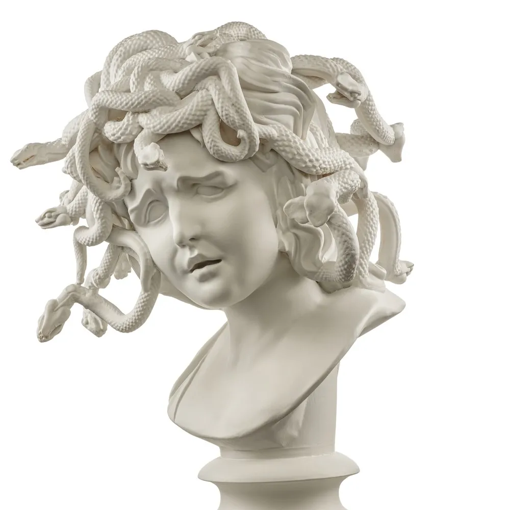 Customizable Medusa Head Statue for Sale Unique Design Composite Crafts Made in Vietnam